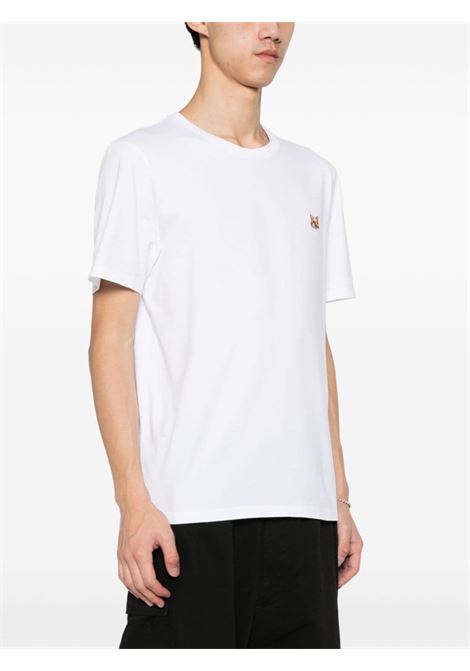 fox head patch regular tee shirt MAISON KITSUNÉ | LM00104KJ0008P100